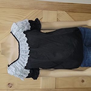 Vintage | Lace N Lovely Rockmount Ranch Wear Lace Top | Large